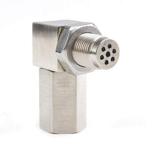 Planet Gates 90 degree joint Universal Oxygen Sensor Extender 90 Degree 02 Bung Extension Catalytic Converter O2 Oxygen Sensor Spacer