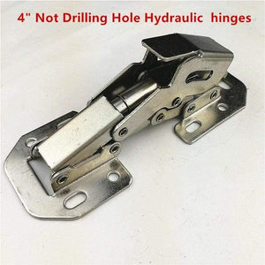Planet Gates 90 Degree Not Drilling Hole Cabinet Hinge Hydraulic  Cabinet Cupboard Door Hinges Soft Close Furniture hinges Hardware