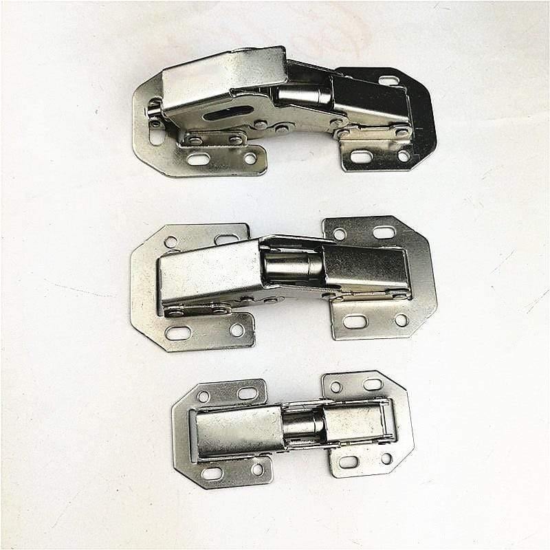 Planet Gates 90 Degree Not Drilling Hole Cabinet Hinge Hydraulic  Cabinet Cupboard Door Hinges Soft Close Furniture hinges Hardware