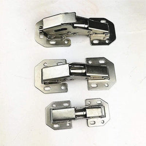 Planet Gates 90 Degree Not Drilling Hole Cabinet Hinge Hydraulic  Cabinet Cupboard Door Hinges Soft Close Furniture hinges Hardware
