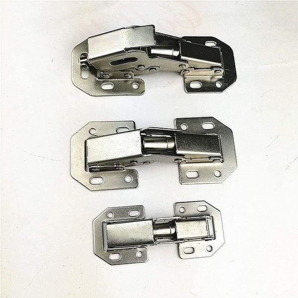 Planet Gates 90 Degree Not Drilling Hole Cabinet Hinge Hydraulic  Cabinet Cupboard Door Hinges Soft Close Furniture hinges Hardware