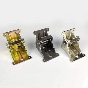 Planet Gates 90 Degree Self-Locking Folding Hinge  Table Legs Table Chair Extension Tables Foldable Self Locking Fold Feet Hinges Hardware