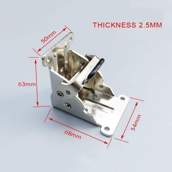 Planet Gates 90 Degree Self-Locking Folding Hinge  Table Legs Table Chair Extension Tables Foldable Self Locking Fold Feet Hinges Hardware