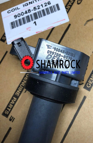 Planet Gates 90048-52126 90048-52125  DAIHATSU CUORE VI  1.0 IGNITION COIL 90048 52126  90048 52125  099700-0570 original NEW