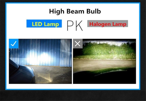Planet Gates 9005/HB3 360W 32000LM 4-Side COB Hi/Lo Beam Car Light LED Headlight H11 H7 H4 9005 HB3 9006 HB4 9007 H13 Canbus Light Bulb for Audi