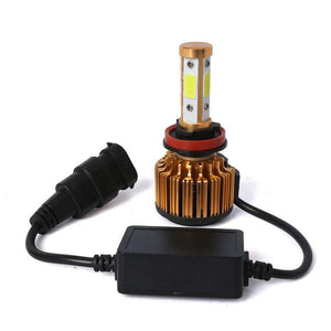 Planet Gates 9005/HB3 360W 32000LM 4-Side COB Hi/Lo Beam Car Light LED Headlight H11 H7 H4 9005 HB3 9006 HB4 9007 H13 Canbus Light Bulb for Audi