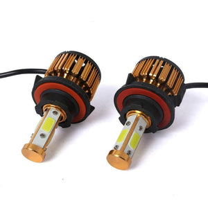 Planet Gates 9005/HB3 360W 32000LM 4-Side COB Hi/Lo Beam Car Light LED Headlight H11 H7 H4 9005 HB3 9006 HB4 9007 H13 Canbus Light Bulb for Audi