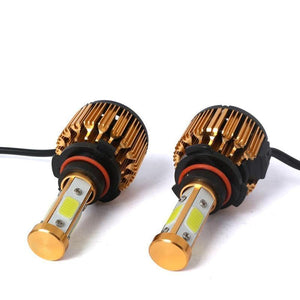 Planet Gates 9005/HB3 360W 32000LM 4-Side COB Hi/Lo Beam Car Light LED Headlight H11 H7 H4 9005 HB3 9006 HB4 9007 H13 Canbus Light Bulb for Audi