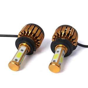 Planet Gates 9005/HB3 360W 32000LM 4-Side COB Hi/Lo Beam Car Light LED Headlight H11 H7 H4 9005 HB3 9006 HB4 9007 H13 Canbus Light Bulb for Audi