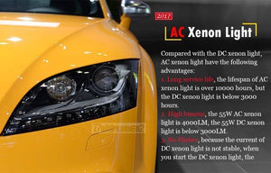 Planet Gates 9005 HB3 9006 HB4 H1 H3 H7 H8 H9 H11 881 880 55W Car Light HID Xenon Kit AC Ballast Bulb Auto Headlight Fog Light