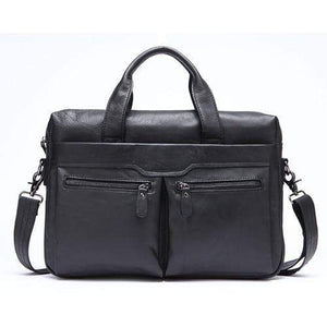 Planet Gates 9005black / China Leather Briefcases men laptop male messenger bag Men's Genuine leather shoulder bags briefcase for documents  handbag 9005