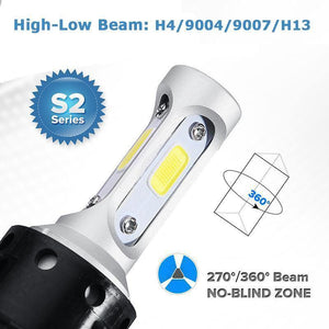 Planet Gates 9006/HB4 LED H7 H4 H11 Bulb H1 H3 HB4 9006 HB3 9005 H13 LED Headlight Kit 72W 8000lm 6500K LED Lamp Auto H 7 11 LED Car Light 12v