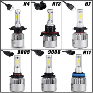 Planet Gates 9006/HB4 LED H7 H4 H11 Bulb H1 H3 HB4 9006 HB3 9005 H13 LED Headlight Kit 72W 8000lm 6500K LED Lamp Auto H 7 11 LED Car Light 12v
