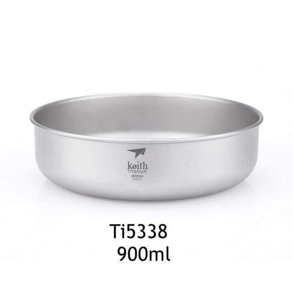 Planet Gates 900ml Camping Pure Titanium Bowls 300ml-900ml Bowls Cookware Tableware Cutlery Ti5333-Ti5338