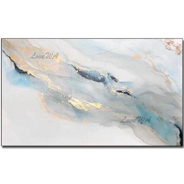 Planet Gates 90cmx130cm / no frame 3 Handpainted Oil Painting On Canvas Color Sea Boat Oil Painting Abstract Modern Canvas Wall Art Living Room Decor Picture