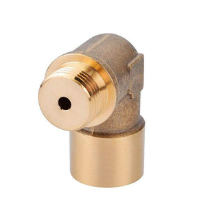 Planet Gates 90degree M18x1.5 O2 Lambda Sensor Oxygen Sensor Extender Spacer For Decat Hydrogen Brass