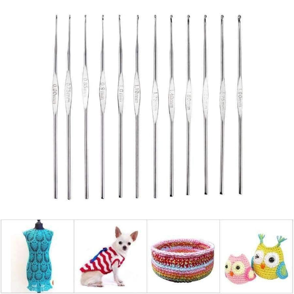 Planet Gates 90pcs Crochet Hooks Set Aluminum Knitting Needles Yarn Craft Kit Knitting Accessories with Pink Case For Women Gift