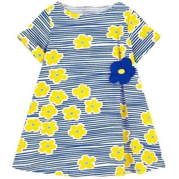 Planet Gates 91 / 2T Baby Girls Summer Dress  Brand Princess Dress for Kids Clothes Flower Dresses Girls Costume 100% Cotton Children Vestidos