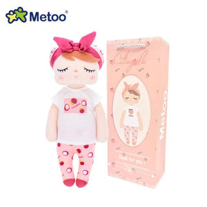 Planet Gates 913-3-Box Metoo Dolls Toys For Girls Baby Beautiful Fruit Angela Cute Rabbit Soft Plush Stuffed Animals For Kids Infant