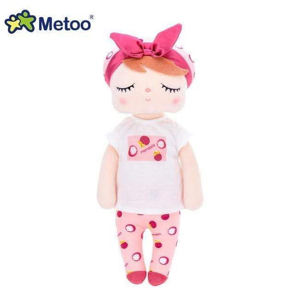 Planet Gates 913-3 Metoo Dolls Toys For Girls Baby Beautiful Fruit Angela Cute Rabbit Soft Plush Stuffed Animals For Kids Infant