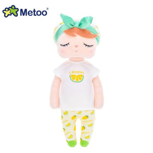 Planet Gates 913-4 Metoo Dolls Toys For Girls Baby Beautiful Fruit Angela Cute Rabbit Soft Plush Stuffed Animals For Kids Infant