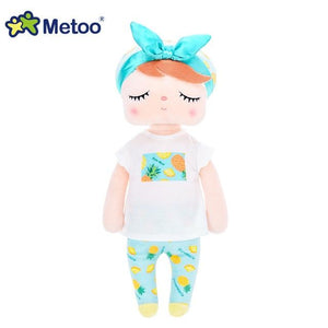 Planet Gates 913-5 Metoo Dolls Toys For Girls Baby Beautiful Fruit Angela Cute Rabbit Soft Plush Stuffed Animals For Kids Infant