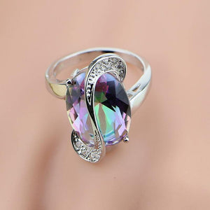 Planet Gates 925 Silver Jewelry Set For Women Wedding Earrings/Pendant/Necklace/Rings/Bracelet