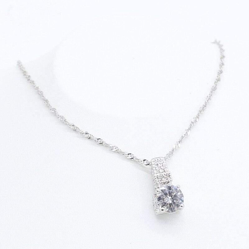 Planet Gates 925 Silver Jewelry Sets for Women Bracelet Necklace Pendant Ring Hoop Earrings Birthday Wedding Gift