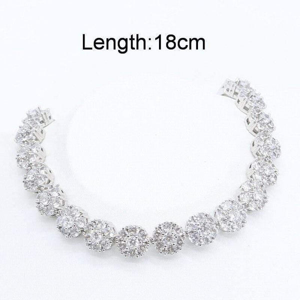 Planet Gates 925 Silver Jewelry Sets for Women Bracelet Necklace Pendant Ring Hoop Earrings Birthday Wedding Gift