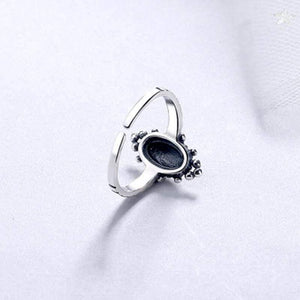 Planet Gates 925 Silver Women‘s Ring Simple Punk Elegant Wedding Engagement Party Ring Female Jewelry Boho Birthday Gift