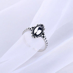 Planet Gates 925 Silver Women‘s Ring Simple Punk Elegant Wedding Engagement Party Ring Female Jewelry Boho Birthday Gift