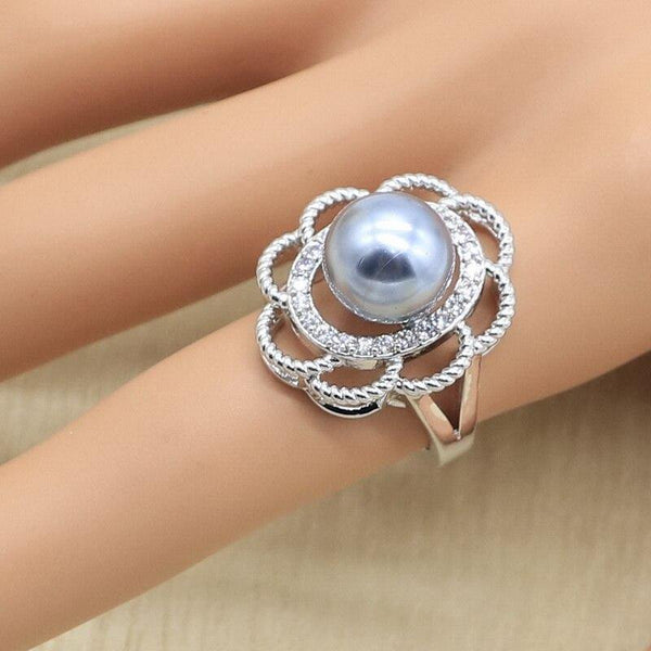 Planet Gates 925 Sterling Silver Bridal Jewelry Sets for Women Geometric Earrings Rings Pendant Necklace  Birthday Wedding Gift