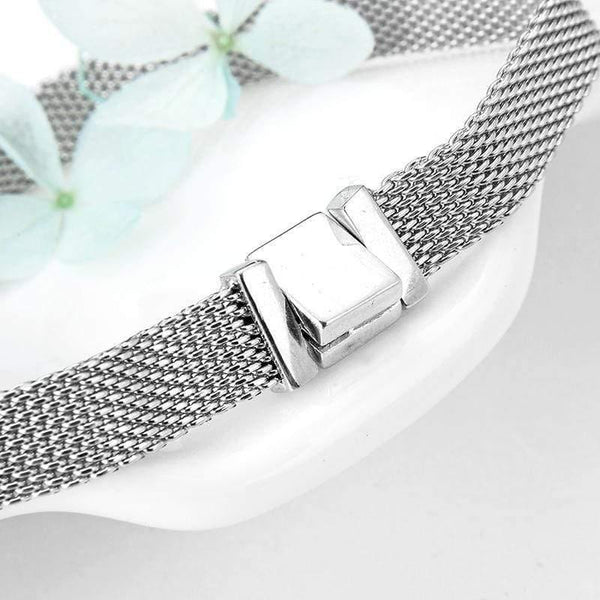 Planet Gates 925 Sterling Silver Clip Bead Bracelets for Women Fit Original Reflexions Bracelet charms femme Jewelry Fashion 2019