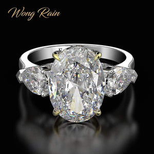 Planet Gates 925 Sterling Silver Created Moissanite Gemstone Wedding Engagement Diamonds Ring Fine Jewelry Wholesale