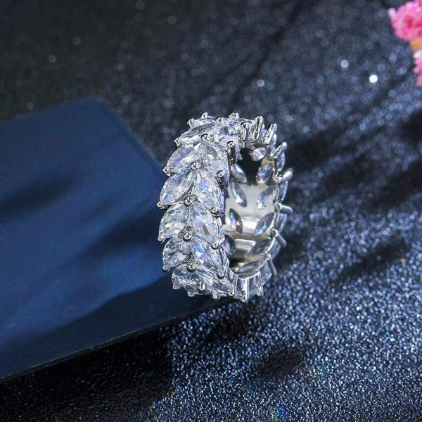 Planet Gates 925 Sterling Silver Created Moissanite Gemstone Wedding Engagement Diamonds Women Ring Fine Jewelry Wholesale