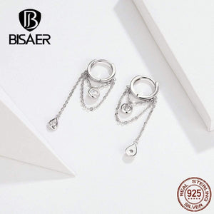 Planet Gates 925 Sterling Silver Geometric Hyperbole Stud Earrings for Women Cubic Zircon Sterling Silver Jewelry ECE638