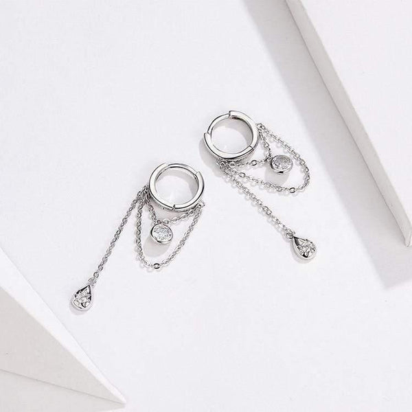 Planet Gates 925 Sterling Silver Geometric Hyperbole Stud Earrings for Women Cubic Zircon Sterling Silver Jewelry ECE638