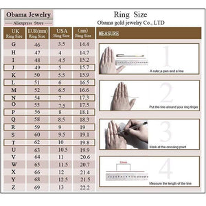 Planet Gates 925 Sterling Silver Ring Round Simulate Diamond Wedding Jewelry Rings Engagement For Women