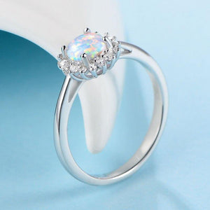 Planet Gates 925 Sterling Silver Rings for Women Wedding Sets Round Cubic Zirconia Engagement Ring