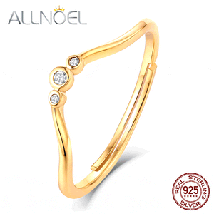 Planet Gates 925 Sterling Silver Rings For Women Zircon Diamond Gemstone Stackable  Resizeable Wedding Ring Fine Jewelry Gift