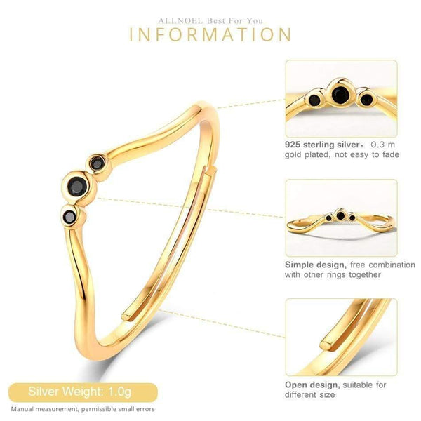 Planet Gates 925 Sterling Silver Rings For Women Zircon Diamond Gemstone Stackable  Resizeable Wedding Ring Fine Jewelry Gift