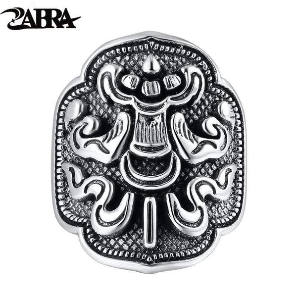 Planet Gates 925 Sterling Silver Treasure Umbrella Ring For Men Women Retro Hip Hop Vintage Party Father’s Day Male Thai Silver Jewelry