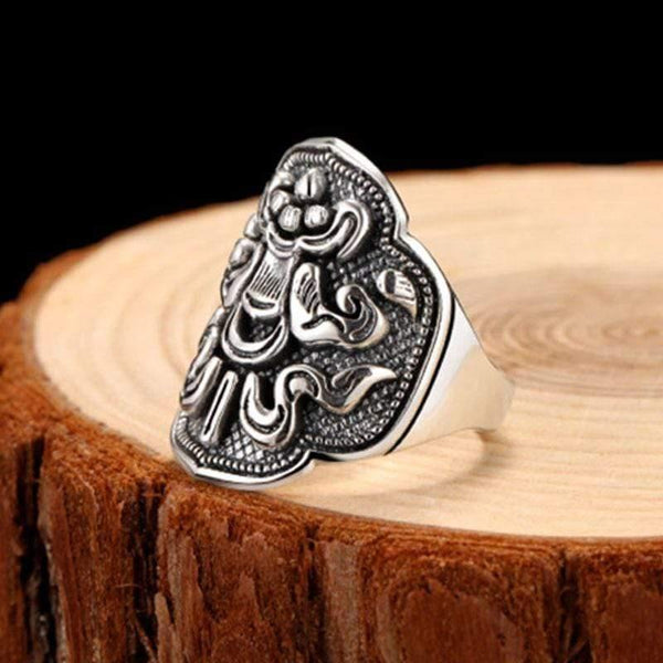 Planet Gates 925 Sterling Silver Treasure Umbrella Ring For Men Women Retro Hip Hop Vintage Party Father’s Day Male Thai Silver Jewelry