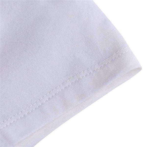 Planet Gates 9358Heng / L White O Neck Graphic Funny Cute Kiss Pattern T-Shirt 2018 Summer Tshirt  Printed Short Sleeve Harajuku Tee Tops