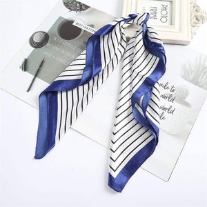 Floral Print Scrunchies Hair Scarf Bohemia Women Ribbon Hairbands Streamers Bow Hair Rope Ties Holder Ponytail Hair Accessories