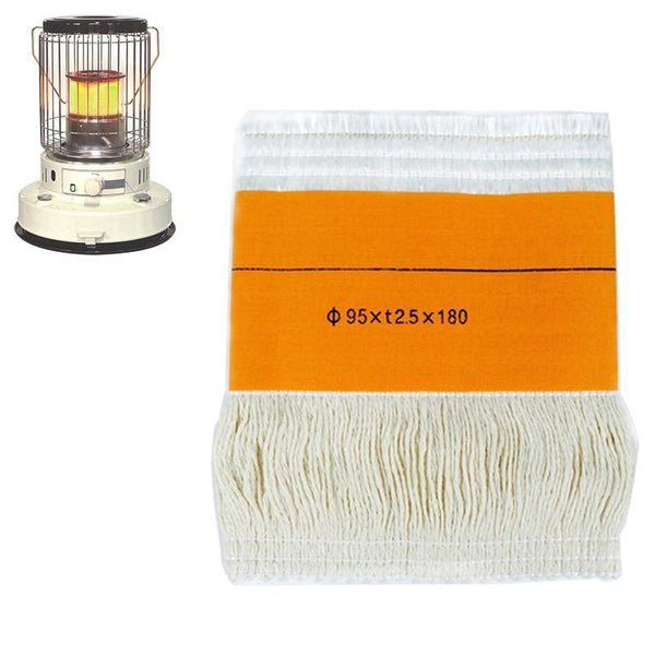 95*t2.5*180mm Kerosene Stove Wicks High Quality Glass Fiber + 100%Cotton Heaters Wick