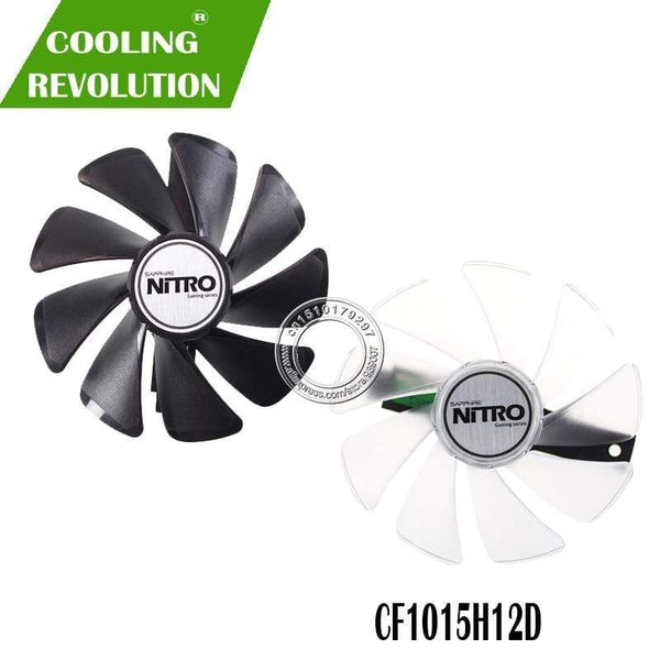 Planet Gates 95mm CF1015H12D DC12V Cooler Fan Replace for Sapphire NITRO RX480 8G RX 470 4G GDDR5 RX570 4G / 8G D5 RX580 8G OC