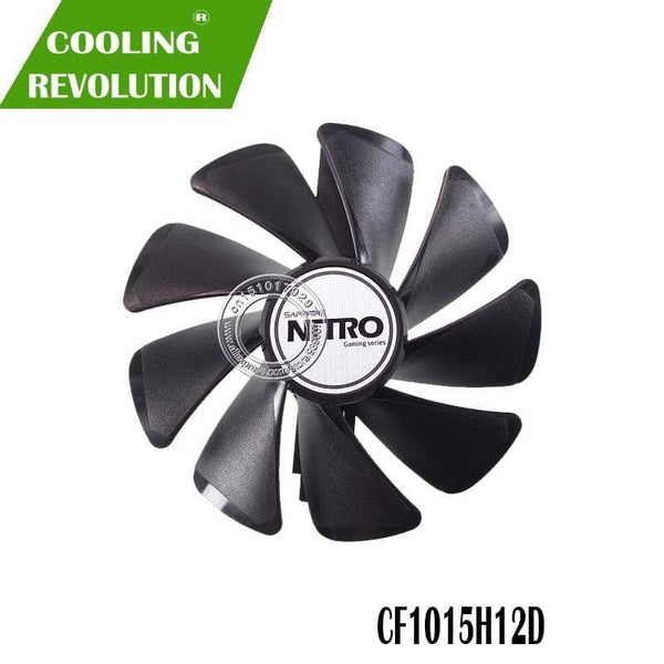 Planet Gates 95mm CF1015H12D DC12V Cooler Fan Replace for Sapphire NITRO RX480 8G RX 470 4G GDDR5 RX570 4G / 8G D5 RX580 8G OC