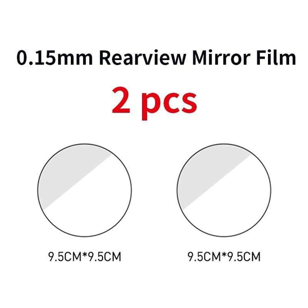 Baseus 2Pcs 0.15mm Car Rearview Mirror Protective Films Anti Fog Window Foils Waterproof Rainproof Protective Car Sticker