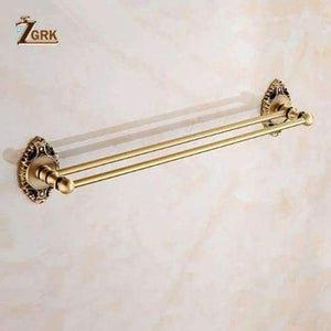 Planet Gates 9602 ZGRK Bathroom Accessories Towel Bar Paper Holder Double Toothbrush Holder Bath towel back Towel ring Bathroom Sets